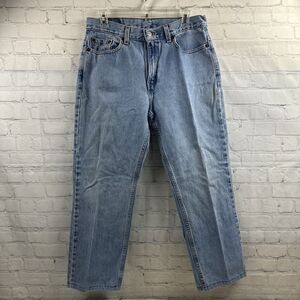Vintage Levis 505 Jeans Womens 12 MIS M Made in USA Blue Lower Rise Straight Leg